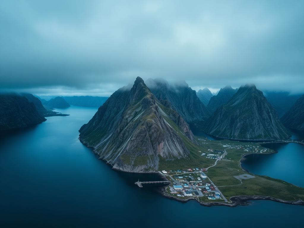 Midnattssol og fjordveier